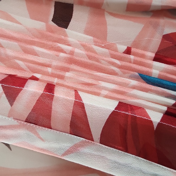 JOIE | Sheer Silk Tropical Blouse - Picture 8 of 12